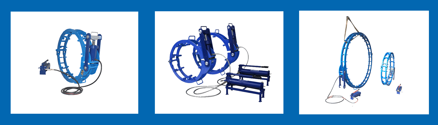Hydraulic External Line Up Clamp
